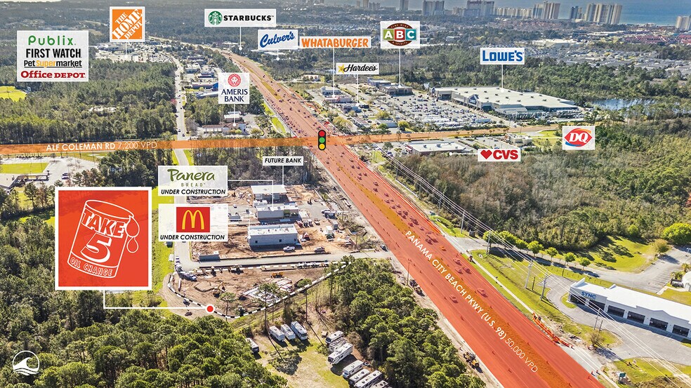 More Photos Of US-98 & N Alf Coleman Rd, Panama City Beach Auto Repair For Sale