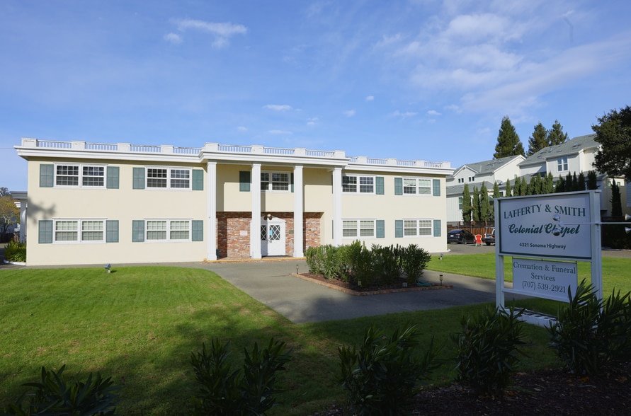 Primary Photo Of 4321 Sonoma Hwy, Santa Rosa Funeral Home For Sale