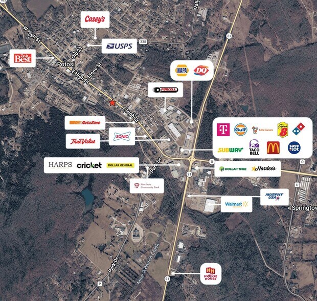 More Photos Of 375 E High St, Potosi Fast Food For Sale