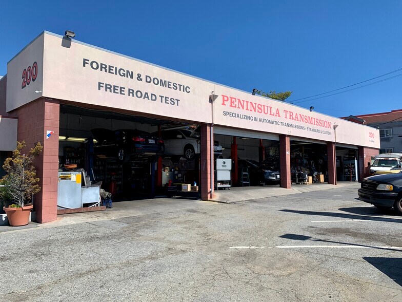 Primary Photo Of 200 El Camino Real, San Bruno Auto Repair For Sale