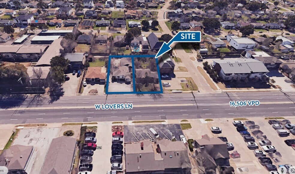 Primary Photo Of 4508-4512 W Lovers Ln, Dallas Land For Sale