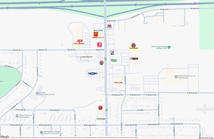 More Photos Of 1317 N Eaton St, Albion Fast Food For Sale