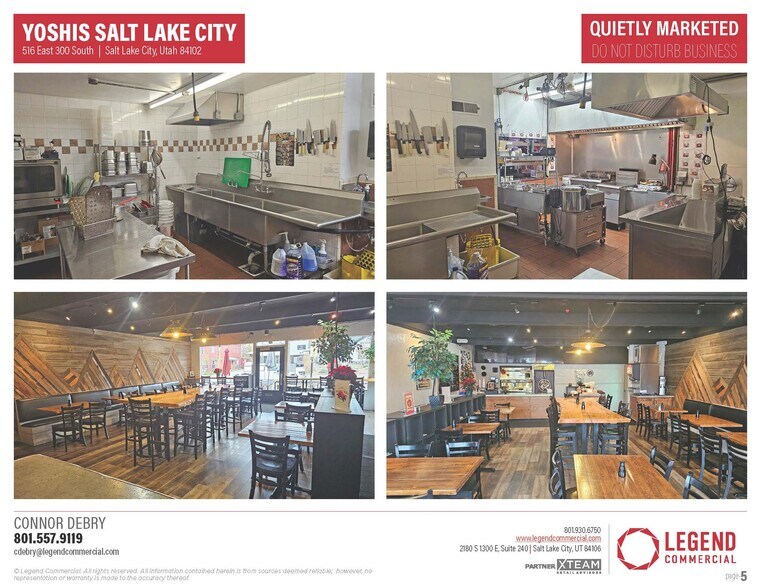 More Photos Of 516 E 300 S, Salt Lake City Restaurant For Lease