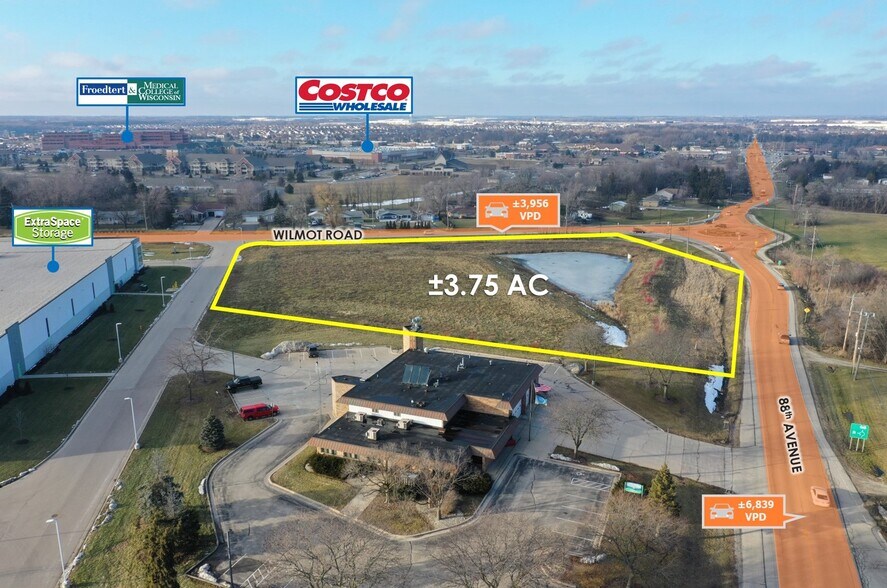 More Photos Of Adj. to Wilmot Road, Pleasant Prairie Land For Sale