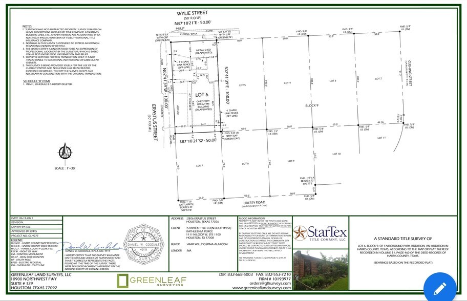 More Photos Of 2806 Erastus St, Houston Storefront Retail Office For Sale