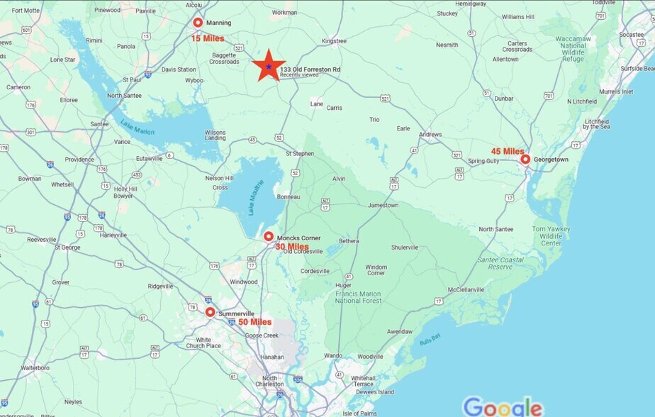 More Photos Of 133 Old Forreston Rd., Greeleyville Light Manufacturing For Sale