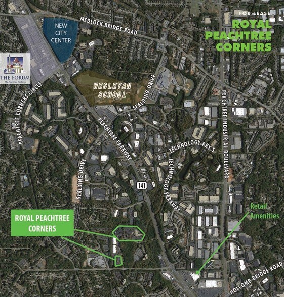 More Photos Of 3587 Parkway Ln, Peachtree Corners Light Distribution For Lease