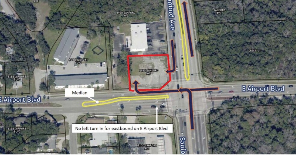 Primary Photo Of 2994 Sanford Ave, Sanford Land For Lease