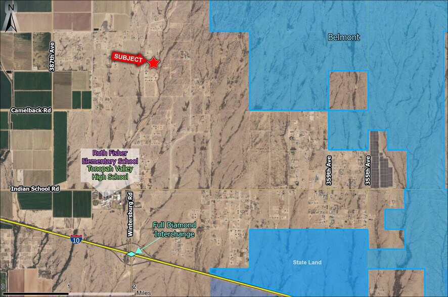 More Photos Of 37667 Vermont Avenue, Tonopah Land For Sale
