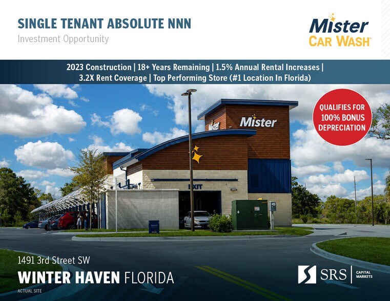 Primary Photo Of 1491 3rd St SW, Winter Haven Carwash For Sale