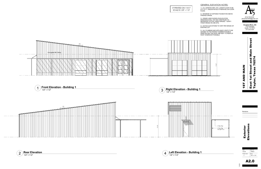 More Photos Of 104 N Main St, Taylor Restaurant For Lease