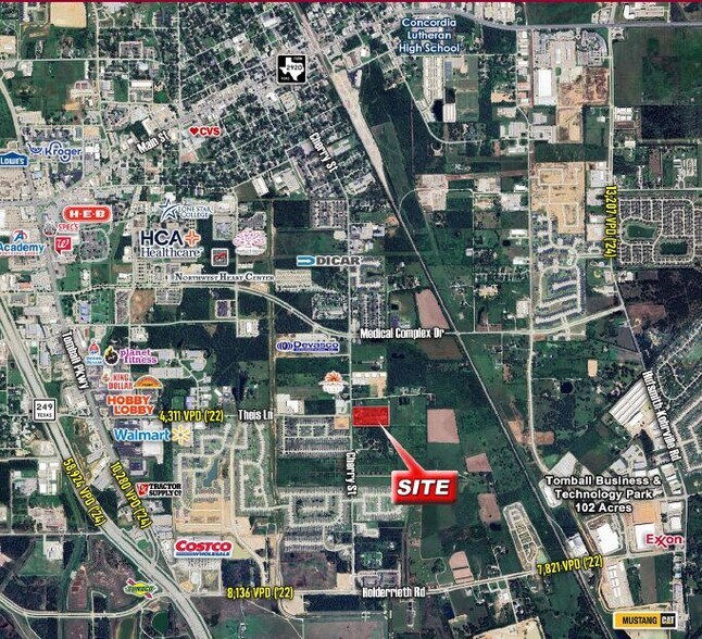 More Photos Of 1919 S Cherry St, Tomball Land For Sale