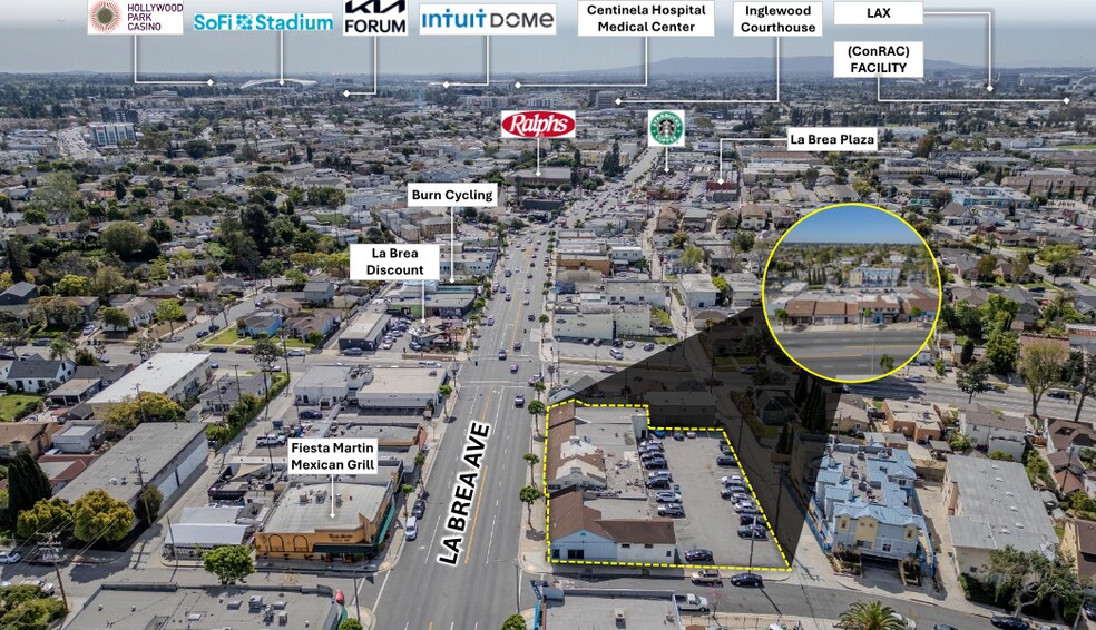 More Photos Of 1311-1349 N La Brea Ave, Inglewood Storefront For Sale
