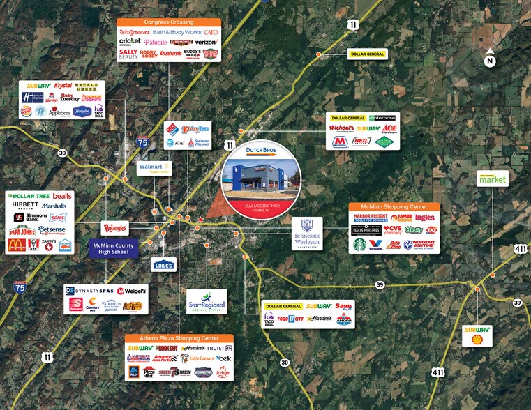 More Photos Of 1202 Decatur Pike, Athens Fast Food For Sale