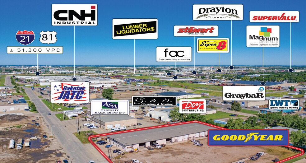 More Photos Of 2727 N 1st Ave, Fargo Warehouse For Sale