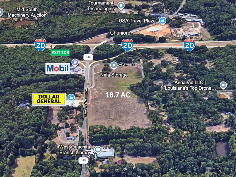 Primary Photo Of 148 McCormick Rd, West Monroe Land For Sale