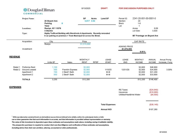 More Photos Of 20 Bryant Ave, Roslyn Storefront Retail Office For Sale