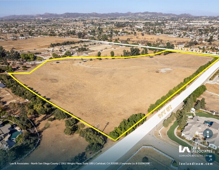 Primary Photo Of NEC Hayes Ave & Ivy Street ave, Murrieta Land For Sale