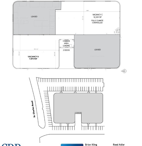 More Photos Of 150 E St. Charles Rd, Carol Stream Flex For Lease