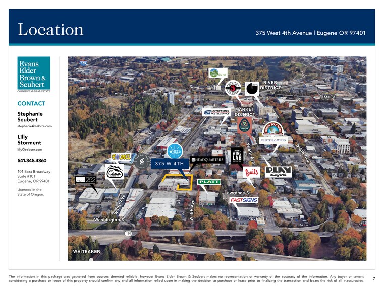 More Photos Of 375 W 4th Ave, Eugene Storefront Retail Office For Lease