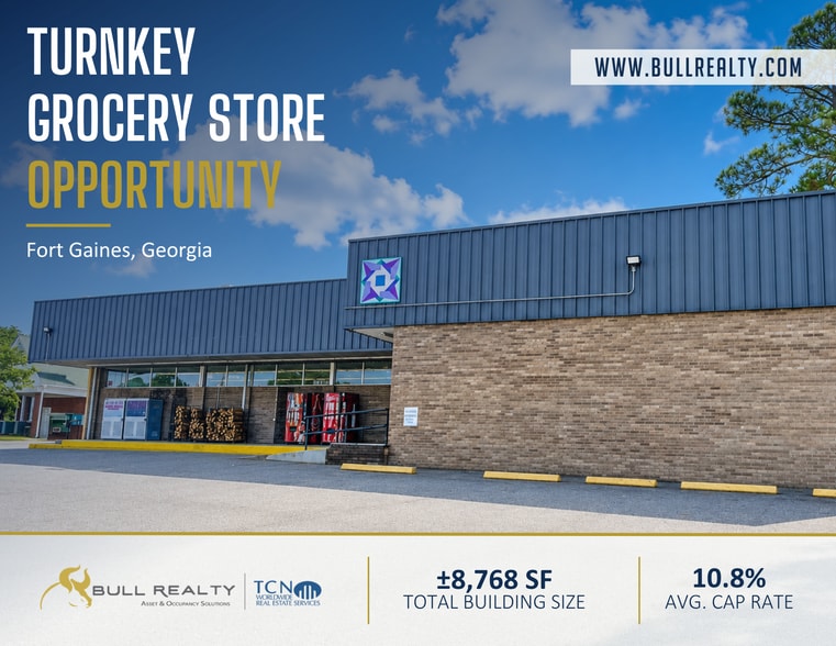 Primary Photo Of 104 Hancock St, Fort Gaines General Retail For Sale