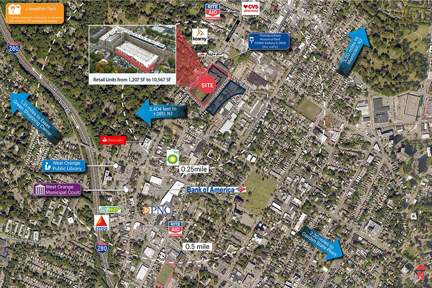 161 Main St, West Orange, NJ 07052 Retail For Lease