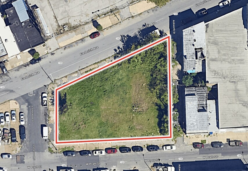 Primary Photo Of 2128 W Pratt St, Baltimore Land For Lease