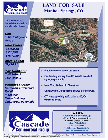 More Photos Of 101 Higginbotham Rd, Manitou Springs Land For Sale