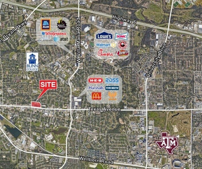 More Photos Of 1901-2027 S Texas Ave, Bryan Unknown For Lease