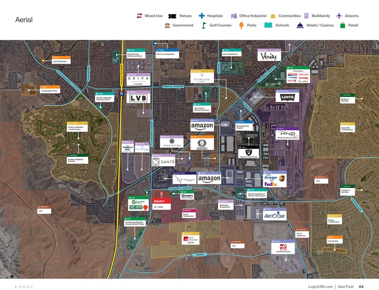 More Photos Of SEC S Las Vegas Blvd. & Volunteer, Henderson Land For Sale