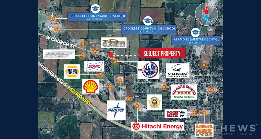 More Photos Of 1200 W Church St, Alamo Drugstore For Sale