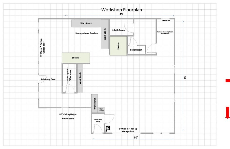 More Photos Of 45146 Andover Estates Rd, Valley Lee Warehouse For Lease