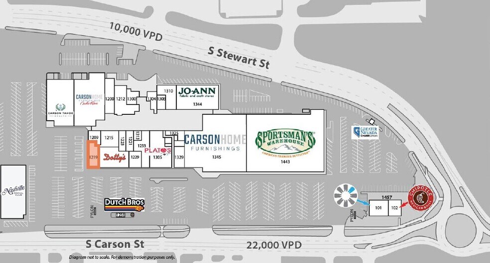 More Photos Of 1313 S Carson St, Carson City Unknown For Lease