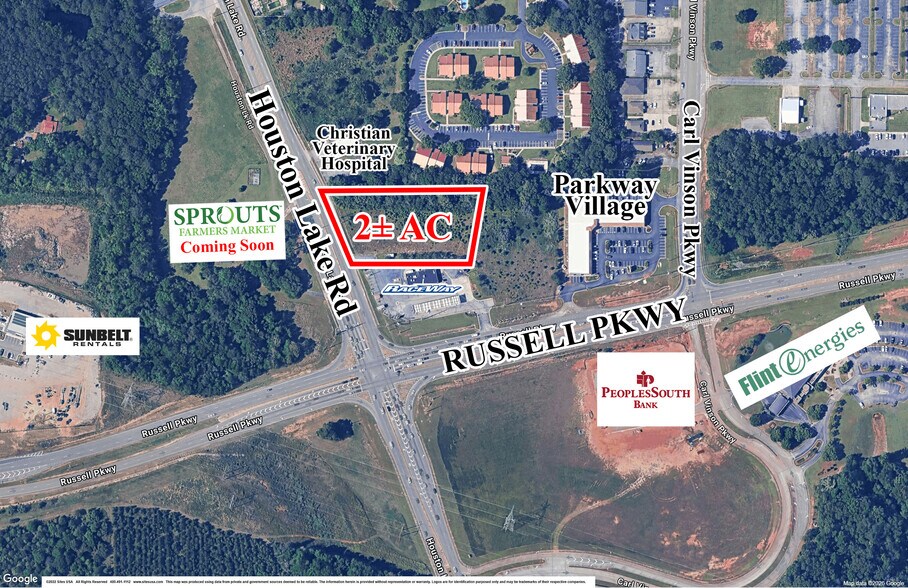 Primary Photo Of 720 Houston Lake Rd, Warner Robins Land For Sale