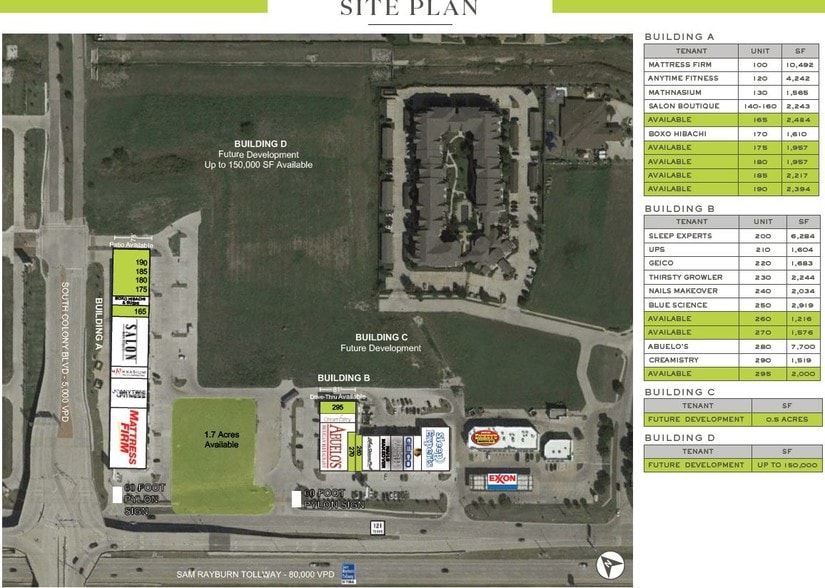 More Photos Of S State Highway 121, The Colony Unknown For Lease