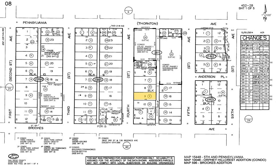 More Photos Of 3621-3629 4th Ave, San Diego Apartments For Sale