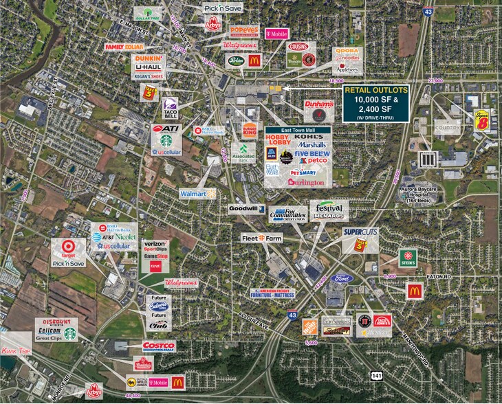 More Photos Of 2300-2380 E Mason St, Green Bay Unknown For Lease