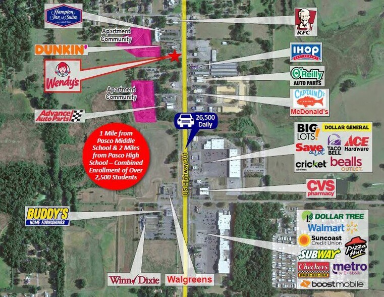 More Photos Of 13135 US Hwy 301, Dade City Fast Food For Lease