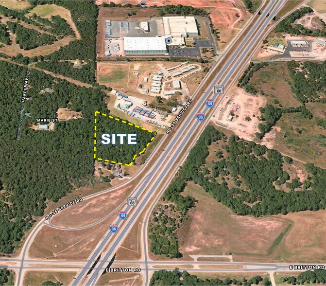 Primary Photo Of 9525 N Interstate 35, Oklahoma City Land For Sale