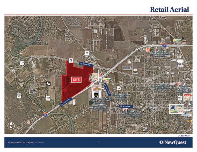 Primary Photo Of NWC I-10 & Highway 46, Seguin Land For Sale