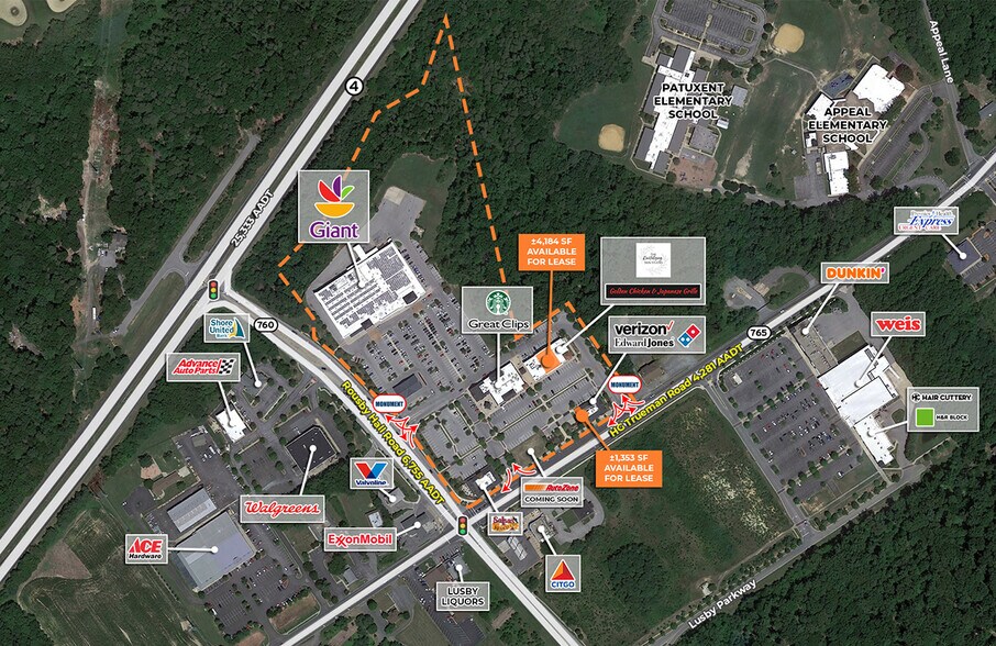 More Photos Of 11738 Rousby Hall Rd, Lusby General Retail For Sale