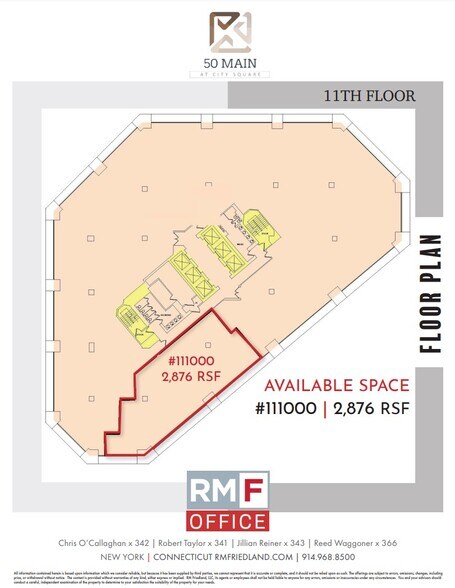More Photos Of 50 Main St, White Plains Office For Lease