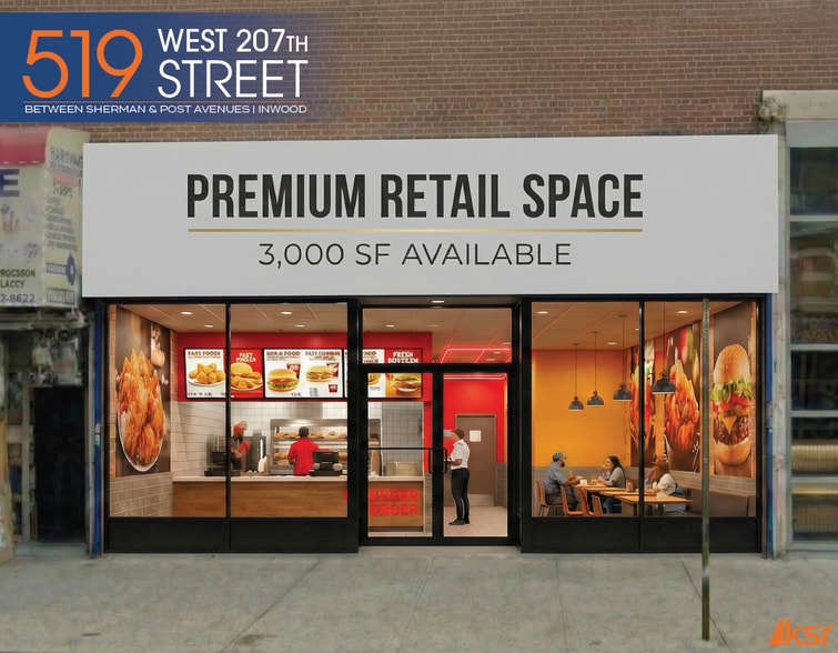 Primary Photo Of 519 W 207th St, New York Office For Lease
