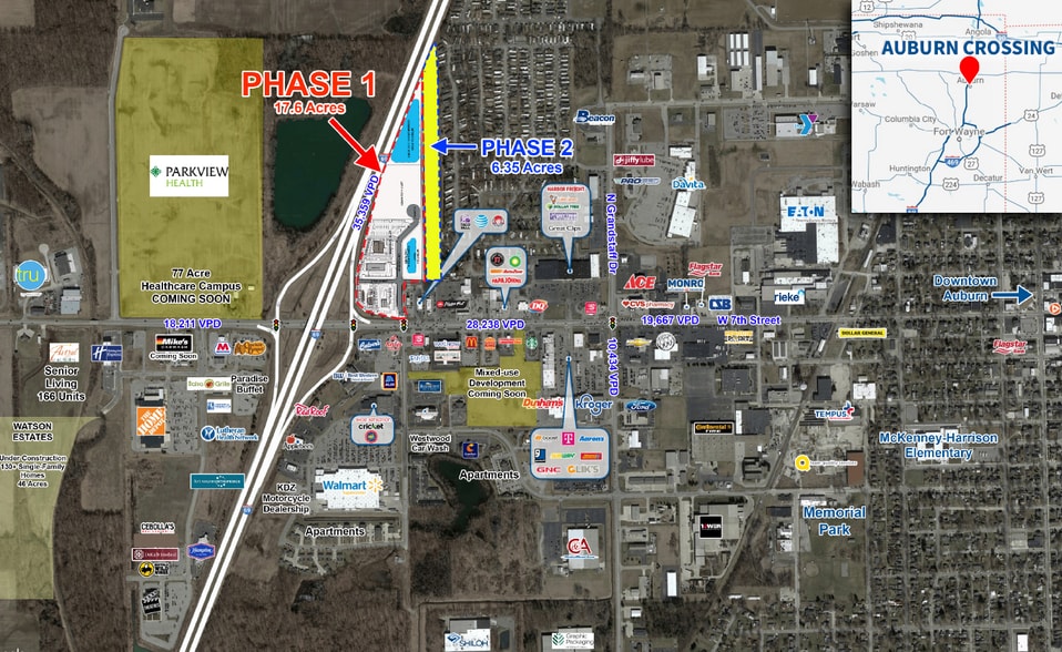 Primary Photo Of 1130 W Seventh St, Auburn Land For Lease