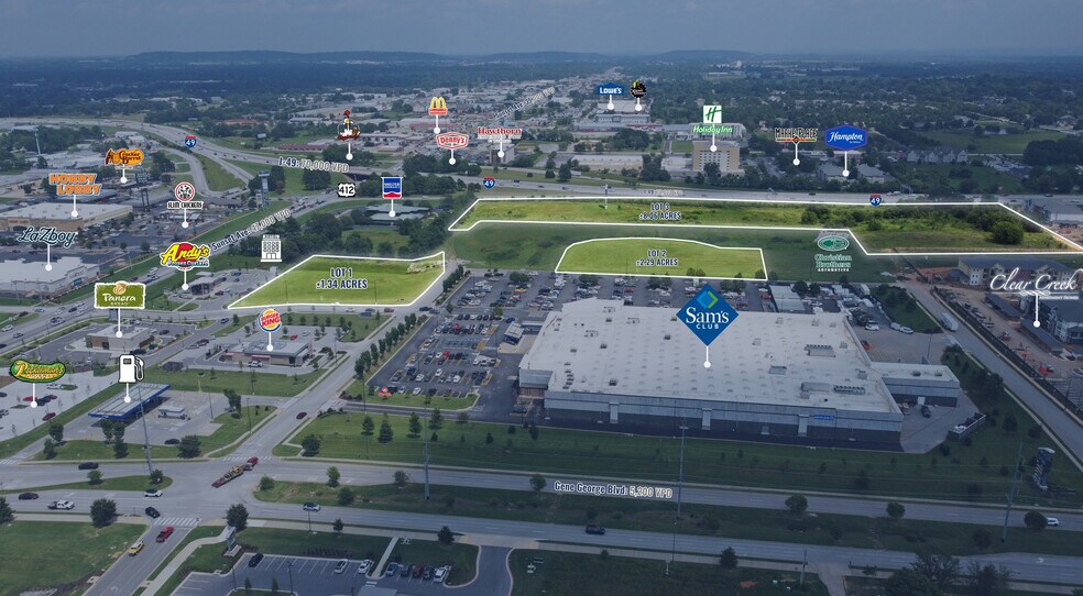 More Photos Of Highway 412 & Interstate 49, Springdale Land For Sale