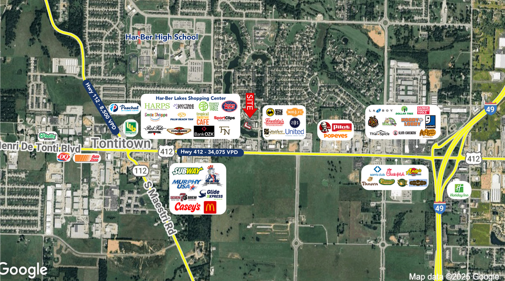 More Photos Of 6815 Isaac's Orchard Rd, Springdale Office For Lease