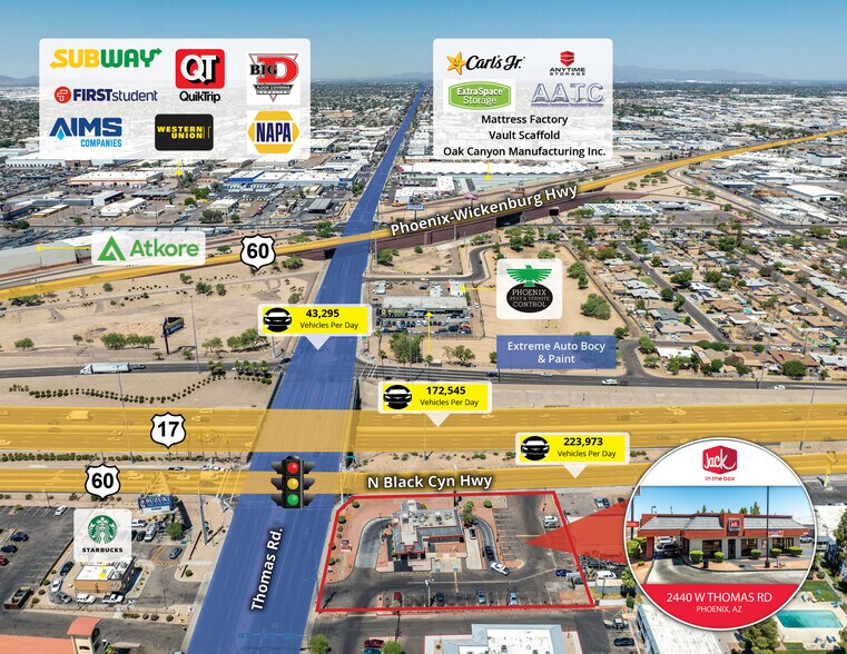 More Photos Of 2440 W Thomas Rd, Phoenix Fast Food For Sale
