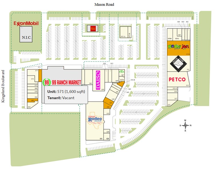 More Photos Of 501-521 S Mason Rd, Katy Storefront For Lease