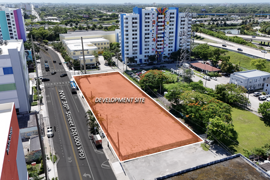 Primary Photo Of 475 NW 36th Street, Miami Land For Sale