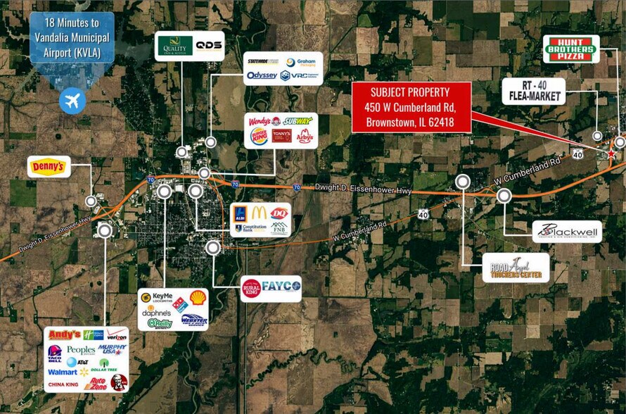More Photos Of 450 W Cumberland Rd, Brownstown General Retail For Sale